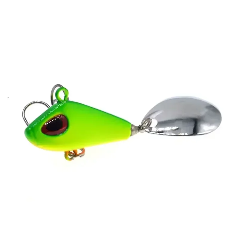 Señuelo de Pesca VIB de Metal con cuchara, 6g, 10g, 15g, 25g, Crankbait que se hunde, cebo giratorio con vibración para Pesca, cebo Artificial - imagen 2