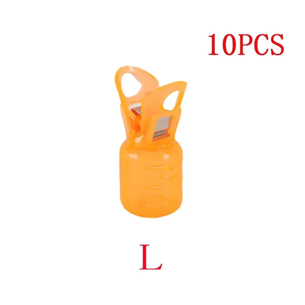 10 Uds. Protector de plantillas de pesca, cubiertas de señuelos, ganchos, cubierta de plantilla de calamar, paraguas, tapas de seguridad, accesorios de pesca, herramientas - imagen 5