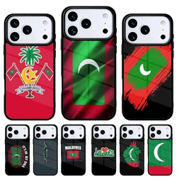 Funda protectora iPhone con bandera Maldivas – Carcasa trasera