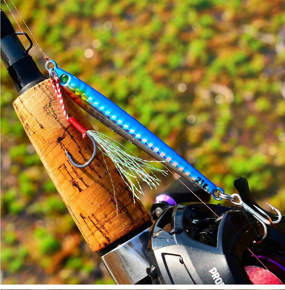 Experimente la emoción de la pesca con señuelos llamativos vibrantes