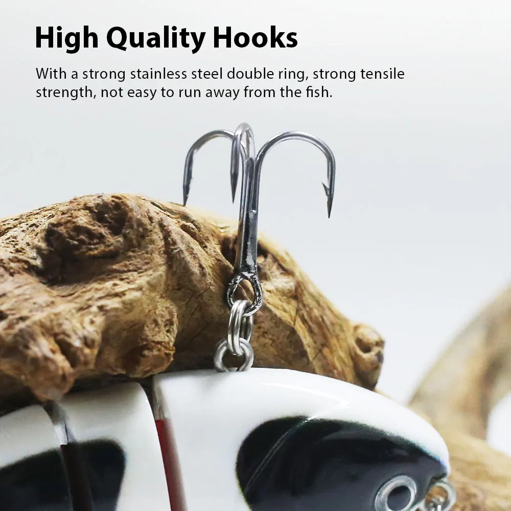 Hanlin-señuelo de pesca Artificial multiarticulado, 100mm/3,49 pulgadas, Wobblers, Swimbait realista, hundimiento lento, aparejos de lubina y trucha de plástico duro - imagen 4