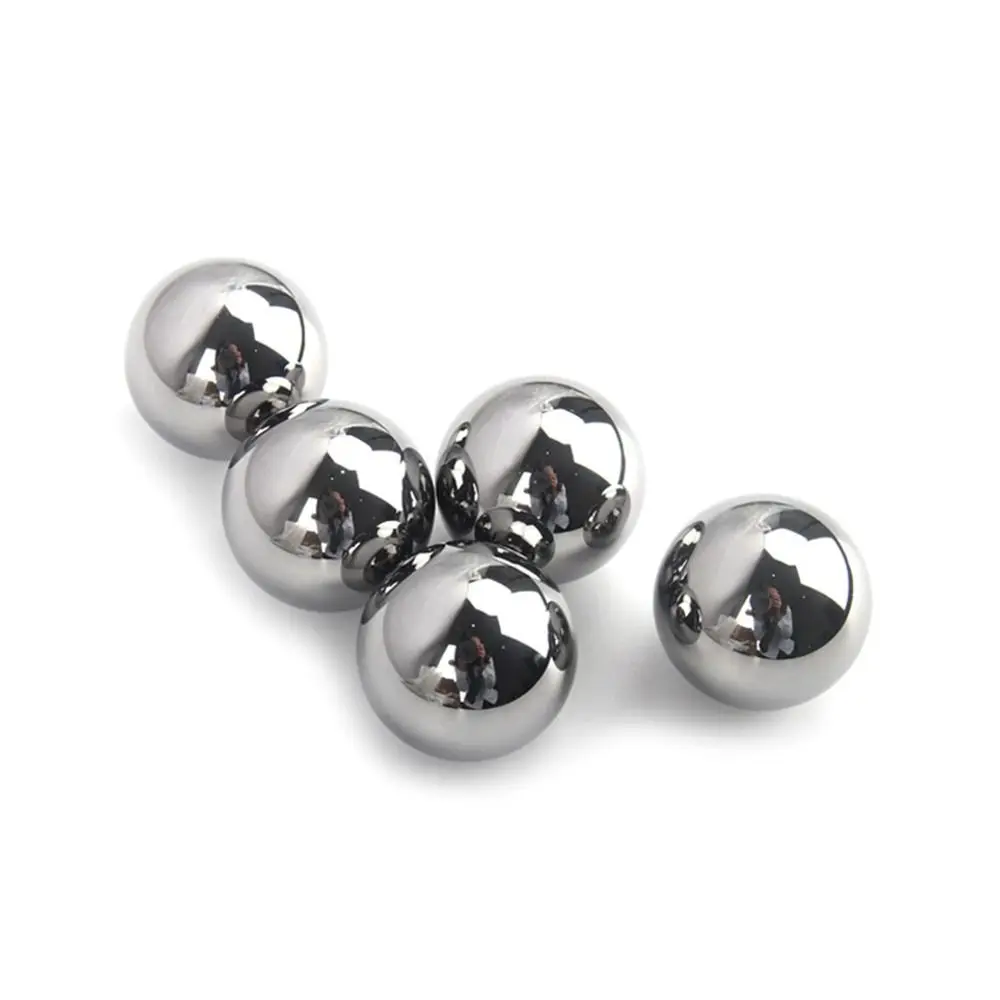 Bolas de rodamiento de acero inoxidable 304 a prueba de herrumbre, 25mm ~ 50mm, bolas de acero de superficie lisa, Mini rodamiento de bolas plateado, piezas de automóvil - imagen 5
