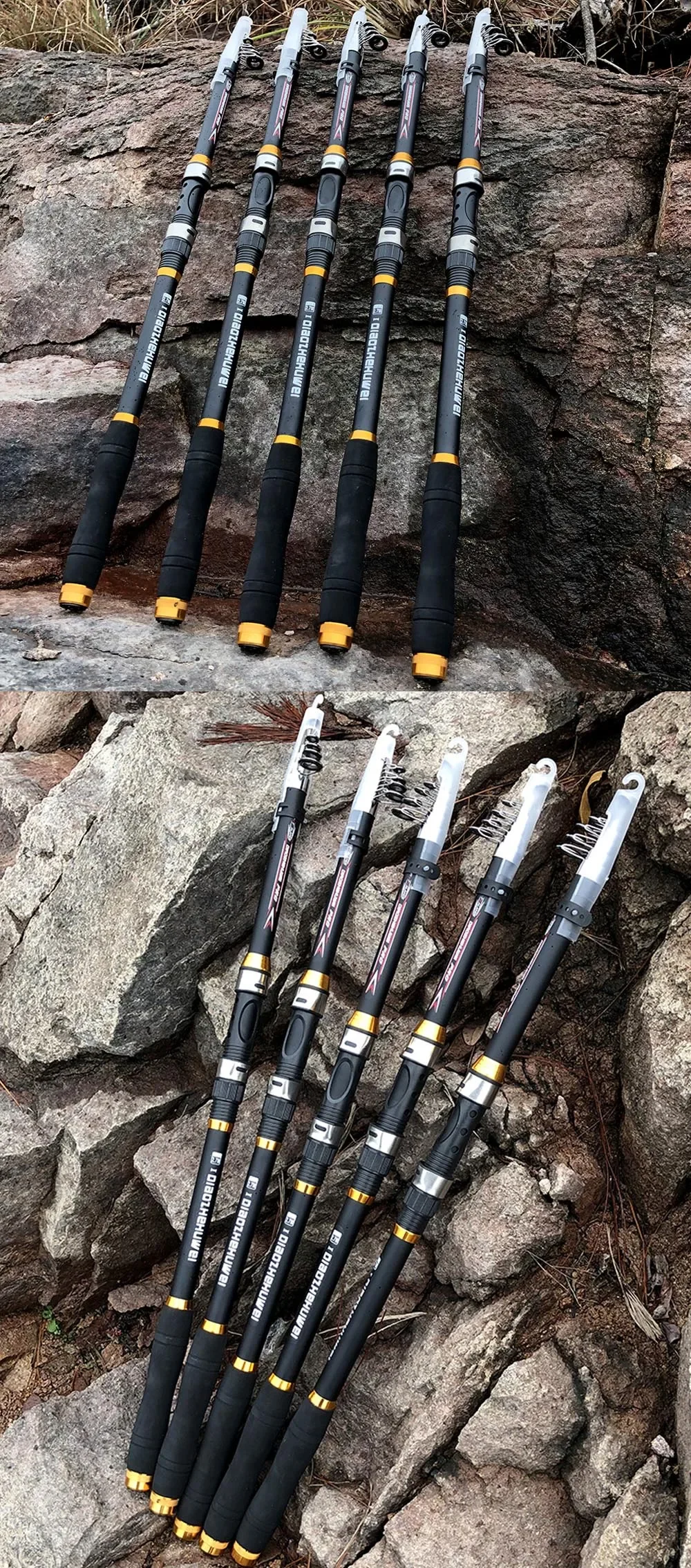 Explore el mundo de la pesca con nuestras cañas pesqueras duraderas de alta calidad