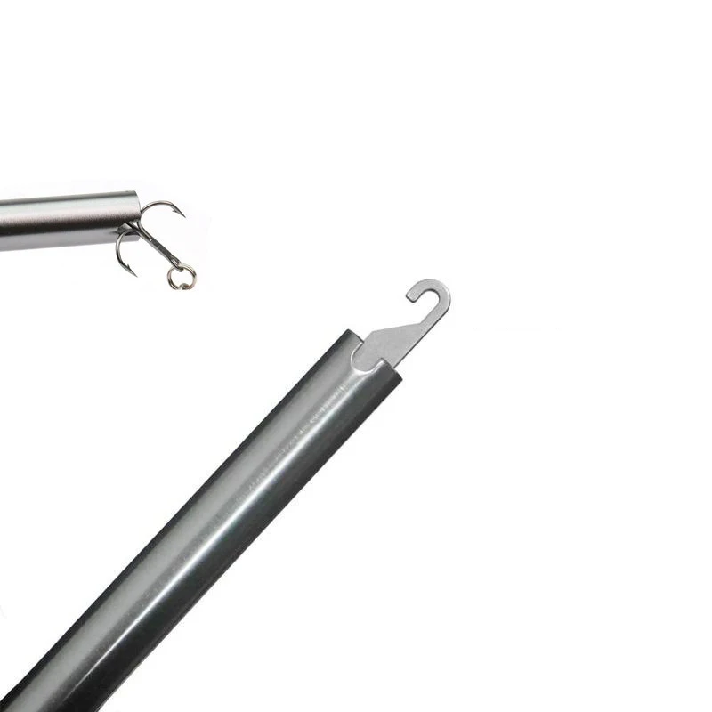 Gancho en T portátil de aluminio, removedor de anzuelos, separador de anzuelos, aparejos de pesca, equipo de pesca, 1 ud. - imagen 5