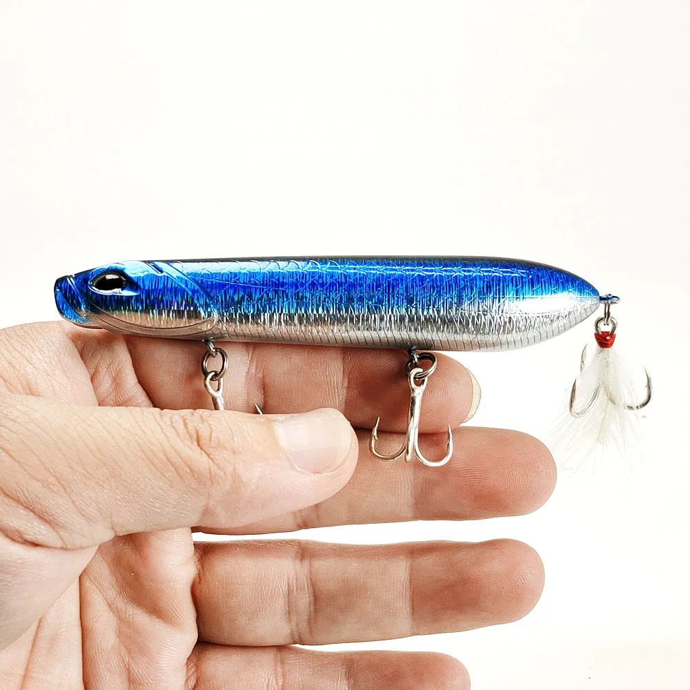 Señuelo Topwater Popper Bass Fishing – Lápiz 8‑10 cm 10‑14 g para lucio - imagen 4