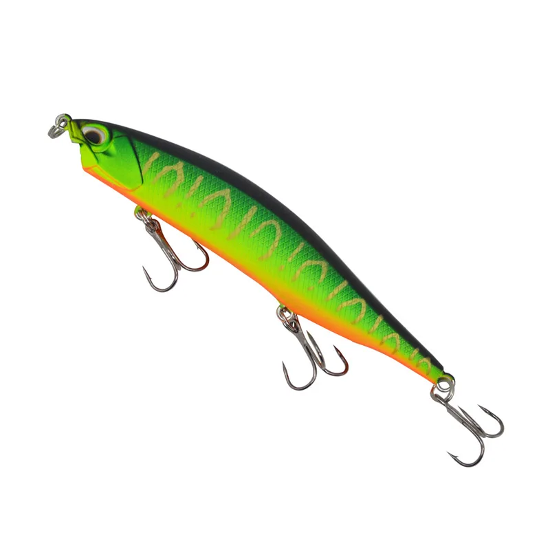 Señuelo de pececillo de pesca, cebo duro de 12cm, 15g, simulación de buceo, 1,5-2m, señuelos artificiales, anzuelos triples, 1 pieza en oferta - imagen 2
