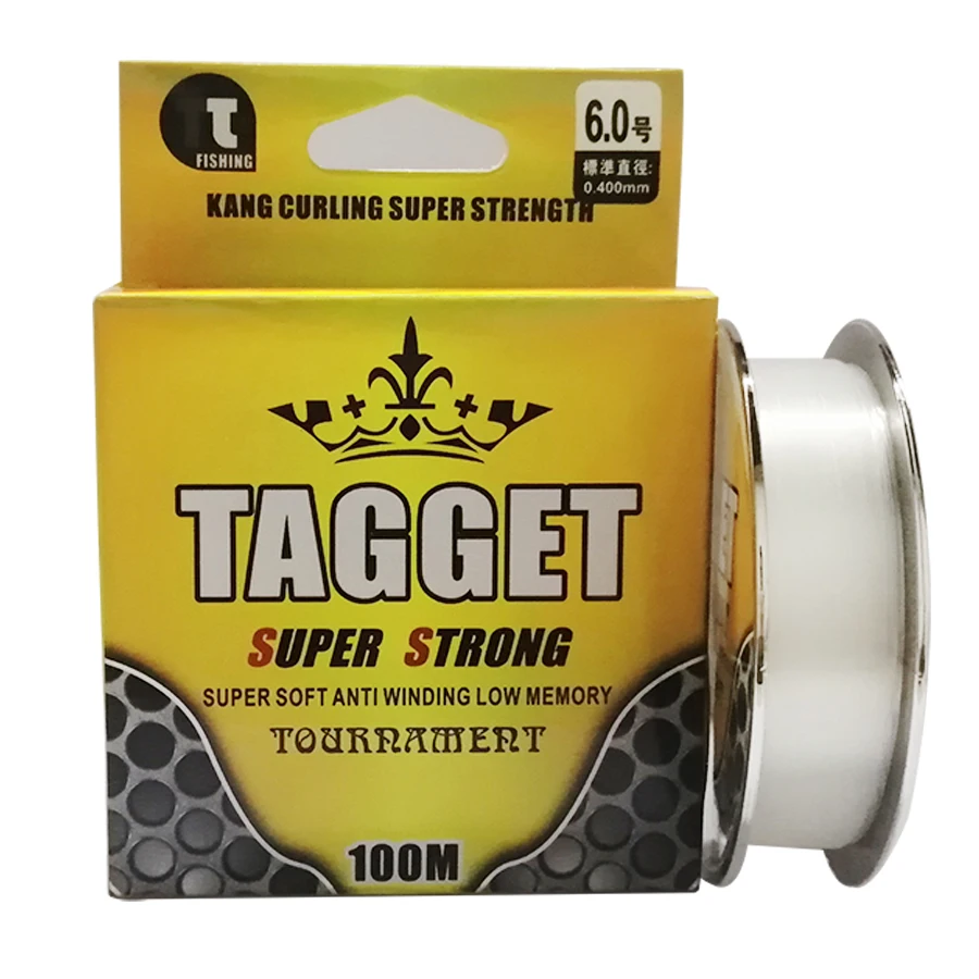 Línea de pesca de nailon superfuerte, sedal de monofilamento de 100m, marca japonesa, 4LB - 28LB - imagen 2