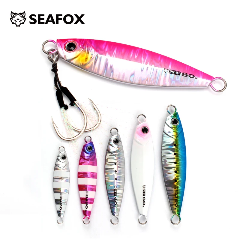 Cuchara de Jigging SF10 – Señuelo metálico para lubina desde costa