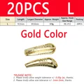 20PCS L Gold