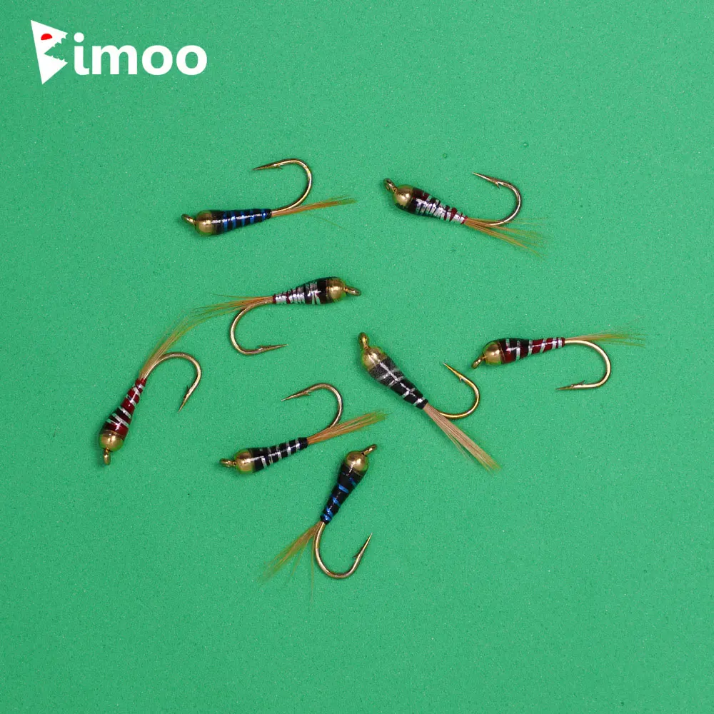 Bimoo Ninfa Perdiguón cuenta latón epoxi – Hundimiento rápido trucha