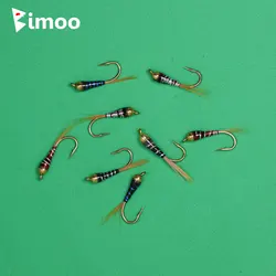 Bimoo Ninfa Perdiguón cuenta latón epoxi – Hundimiento rápido trucha