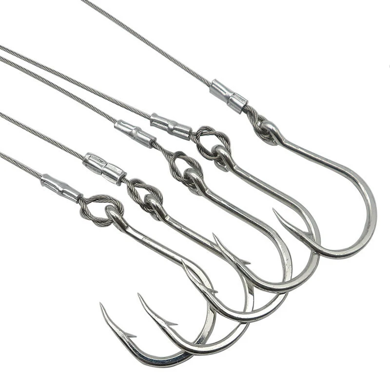 Anzuelo individual de acero para bagre – Agua dulce y salada