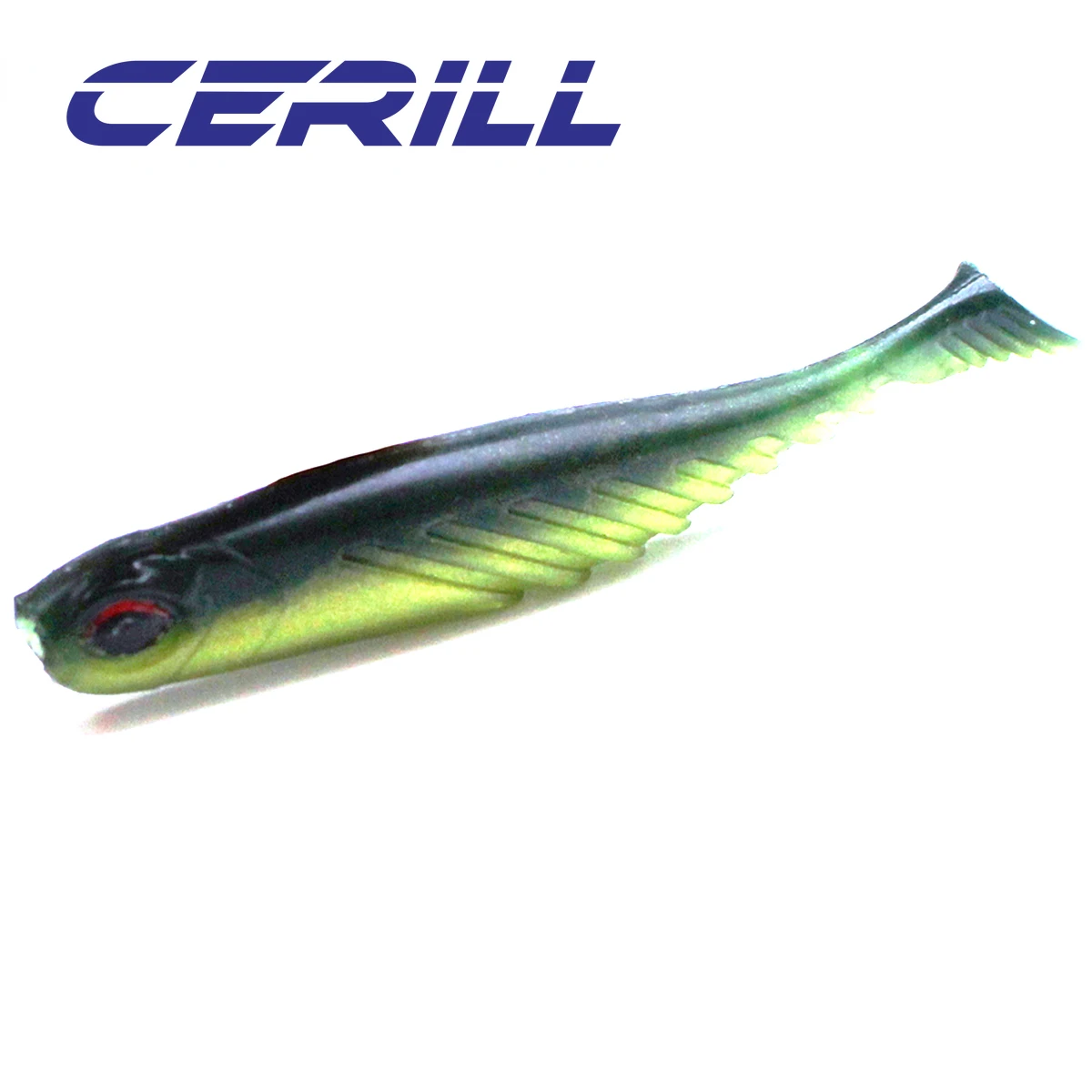 Cerill Swimbait de Silicona Luminoso para Lubina y Trucha - imagen 5