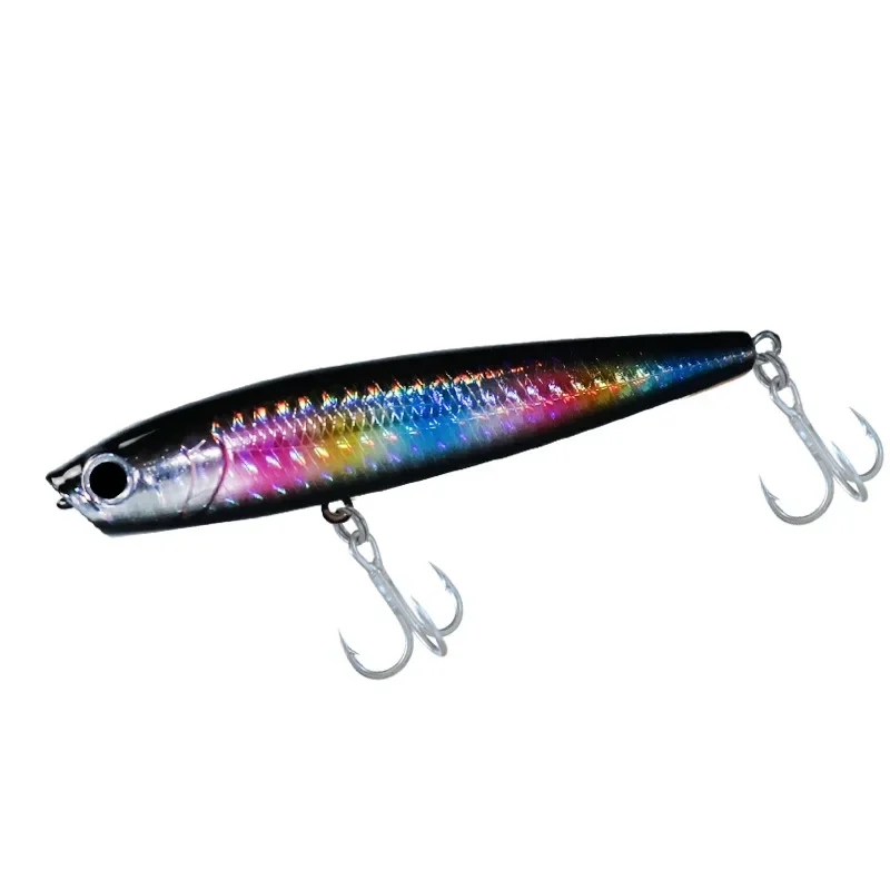 MUKUN Gunfish Topwater superficie palo cebo flotante lápiz Popper Stickbait Walker Wobbler caminar el perro 90f 115f