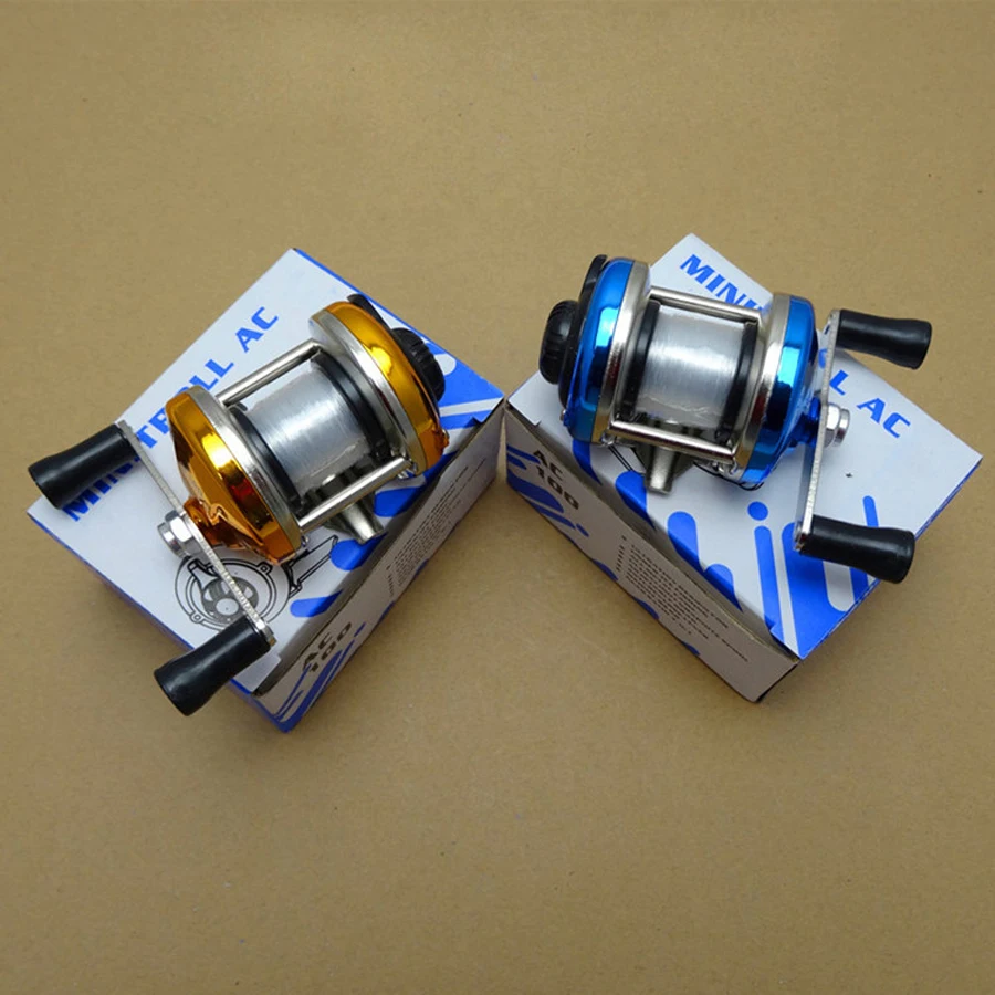 Mini Carrete de Hielo 5.2:1 Metal Mano Derecha/Izquierda Invierno - imagen 5