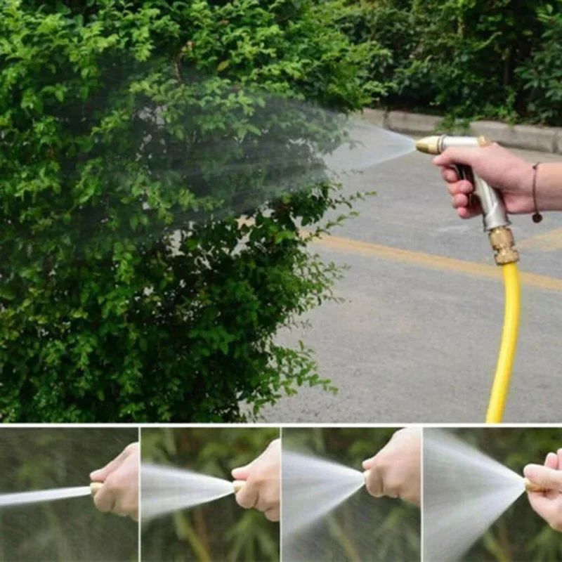 Boquilla alta presión ajustable jardín – Pistola pulverización - imagen 3