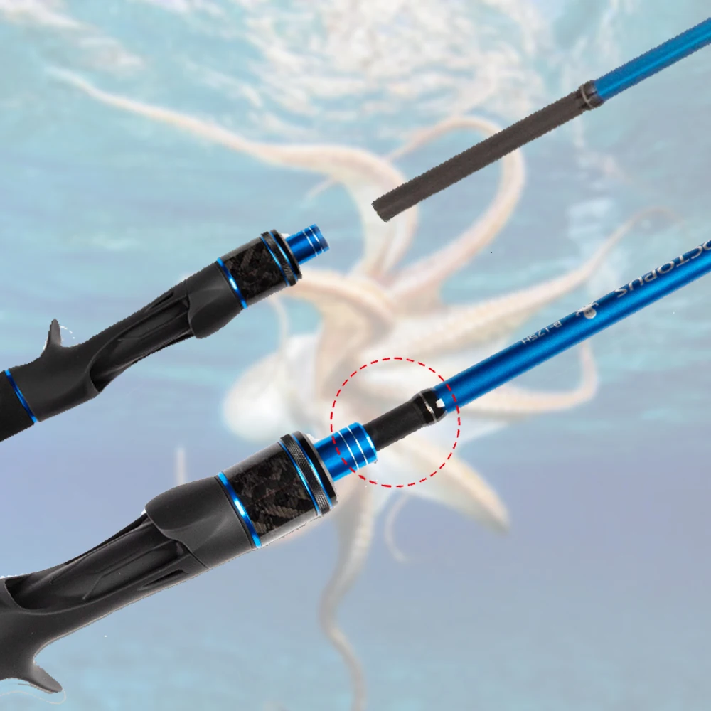 ROLLFISH B175H – Caña slow jigging con punta titanio para calamar - imagen 2