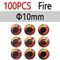 10mm Fire 100pcs