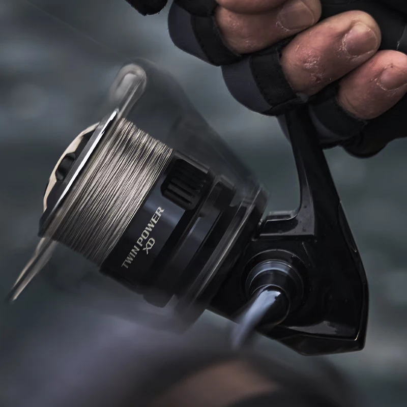 SHIMANO 2025 nuevo carrete de pesca giratorio TWINPOWER XD AR-C carrete CI4 + X protección a prueba de agua para agua de mar agua dulce - imagen 5