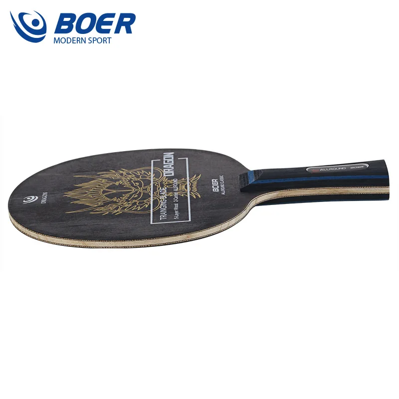 Raqueta de tenis de mesa BOER, tabla de 7 capas AL Dragon, 1 ud. - imagen 4