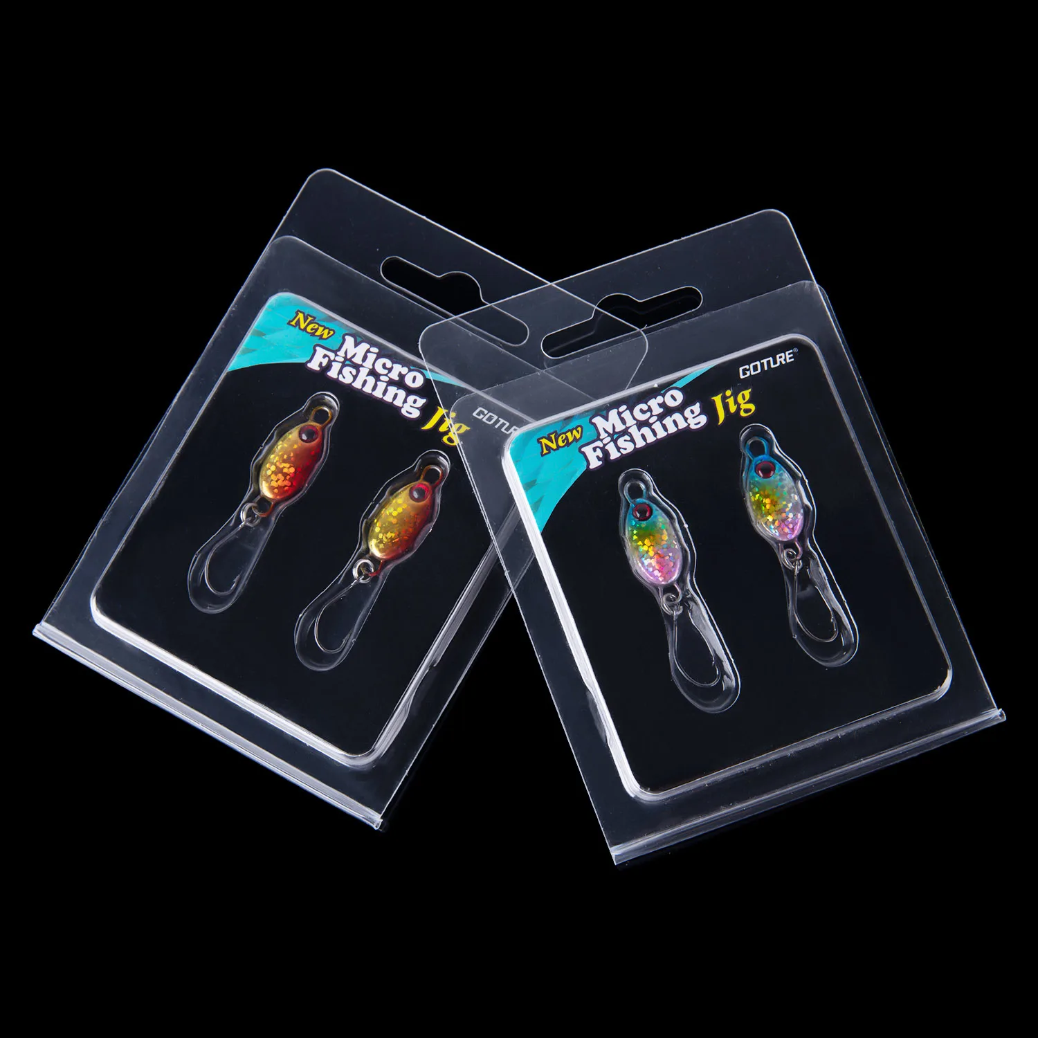 Mini cuchara metálica Goutre con paleta giratoria para pesca en arroyo - imagen 4