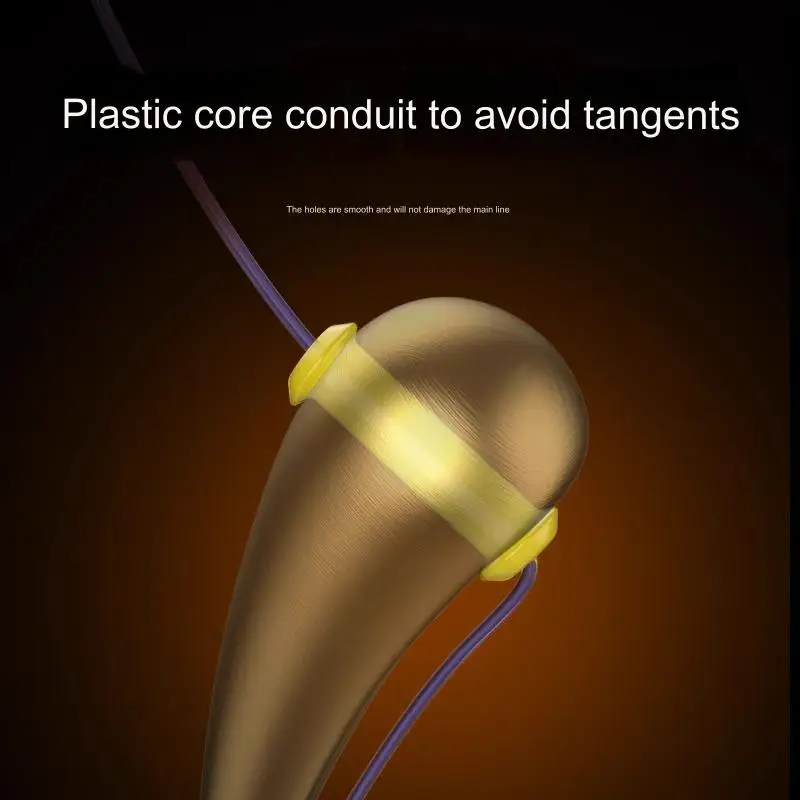 LINNHUE-anzuelo chaotian auténtico, pesca salvaje de 45 grados, cueva tradicional de pesca en césped, se especializa en un anzuelo crucian en invierno - imagen 4