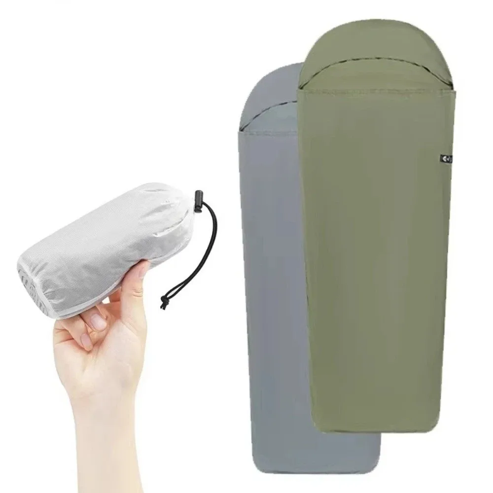 Saco de dormir ultraligero con forro cálido para camping y senderismo - imagen 3