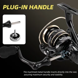 Carrete Spinning Ultraligero con Bobina CNC – Agua Dulce y Salada