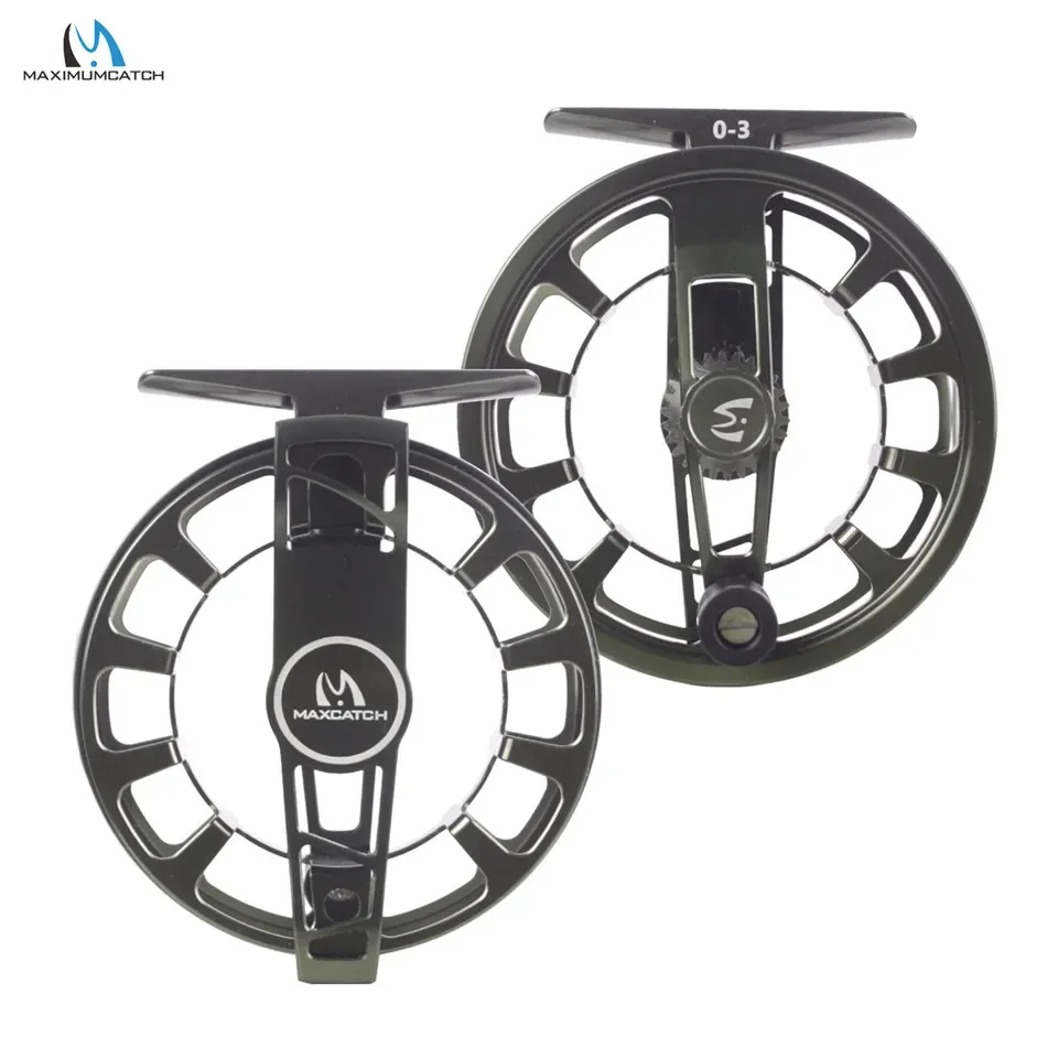 Carrete de pesca con mosca MINIMA MAXIMUMCATCH aluminio CNC clicker