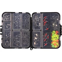 Kit giratorios pesca rodamiento bolas triples clips a presión barril