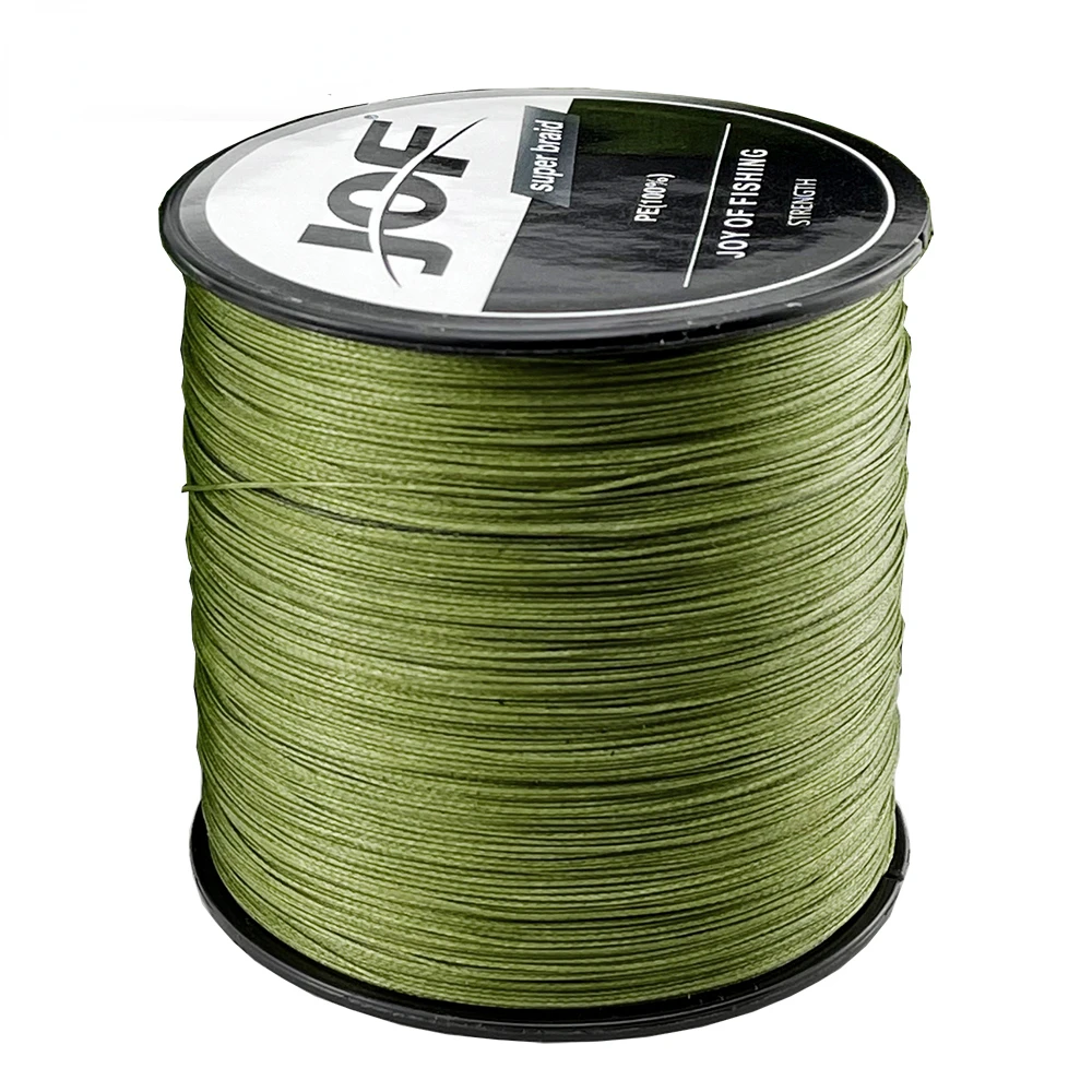 Sedal de pesca trenzado de 8 hebras con resistencia máxima de 100 ~ 300 KG, multifilamento resistente a las mordeduras, 500M, 1000M, 8,2 M, 35,8 M - imagen 3
