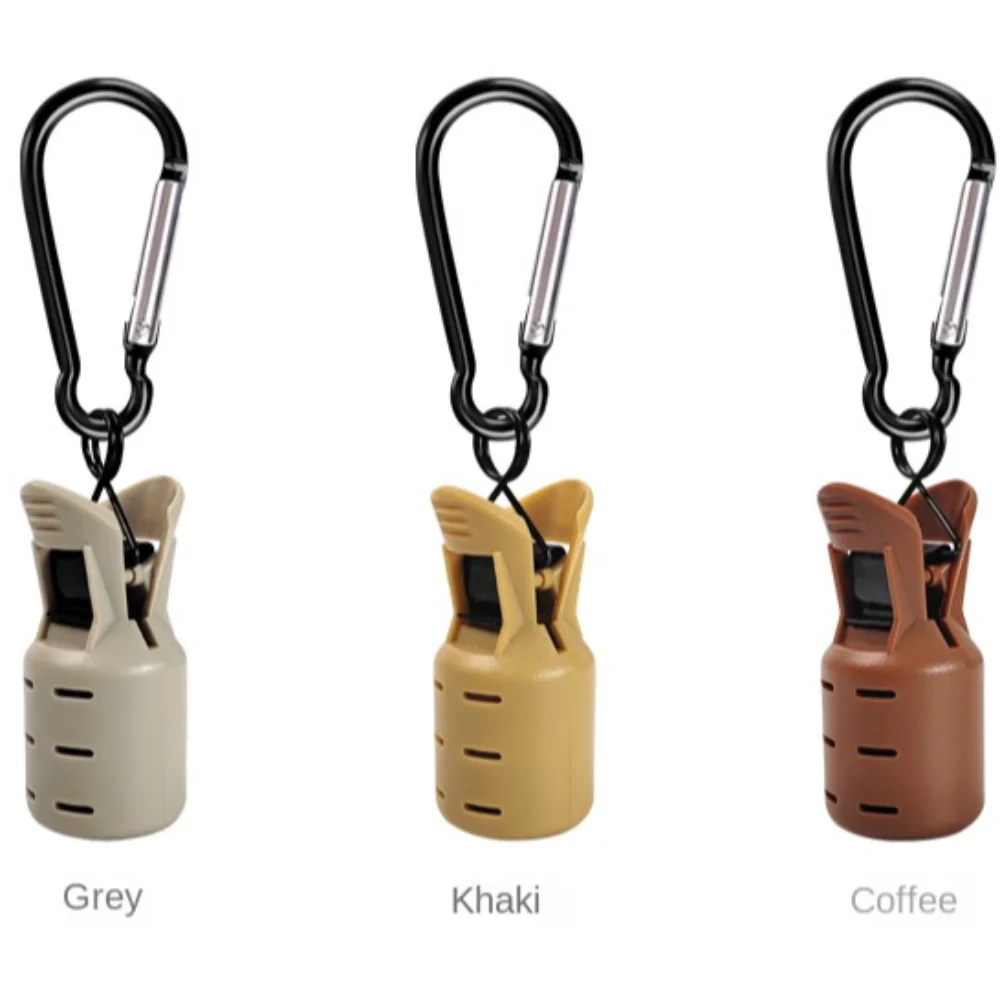 Kits duraderos con mosquetón, cubierta de plantilla de calamar, aparejos de pesca, Protector de cebo, paraguas de sepia, tapa de señuelo, 9 Uds. - imagen 4