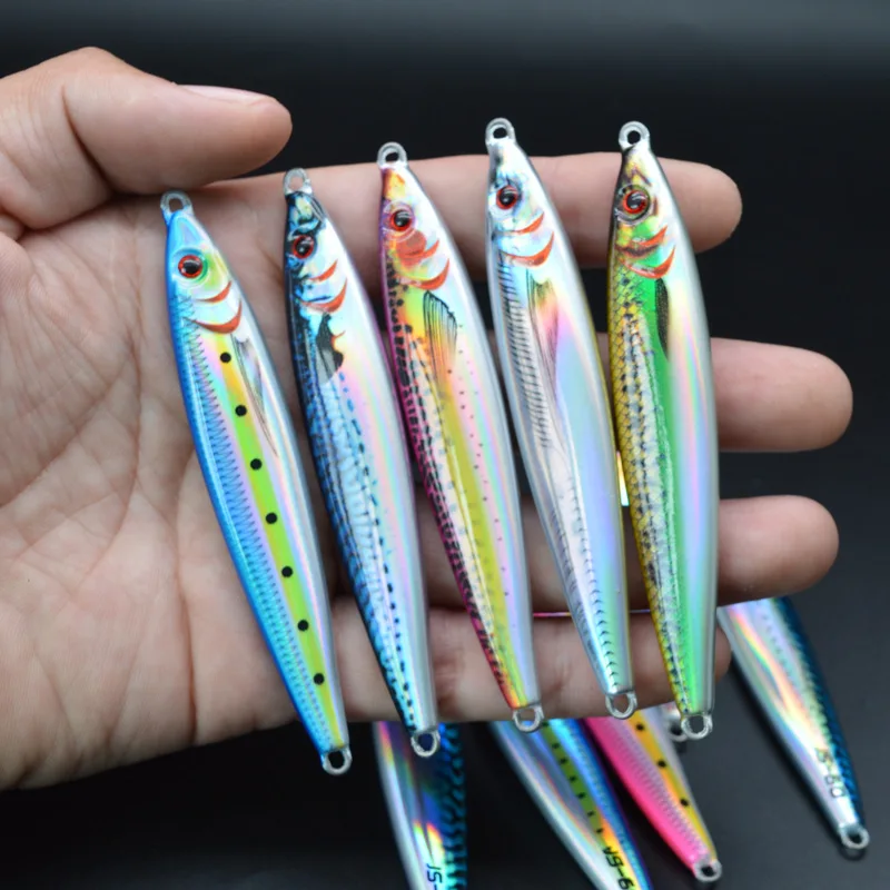 Jig Head 3D lento para lubina y caballa – Señuelo de pesca - imagen 3
