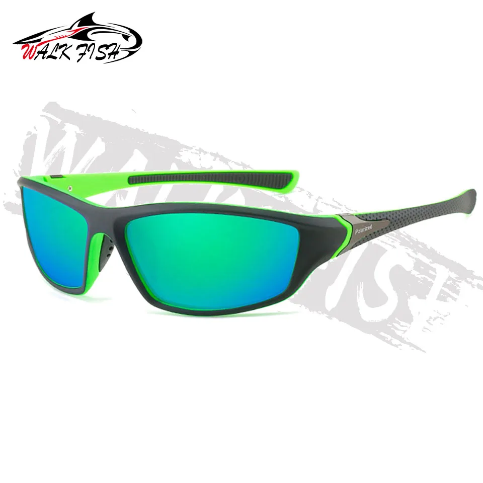 WALK FISH-gafas polarizadas de pesca para hombre, lentes de sol Unisex para deportes al aire libre, correr, senderismo, conducir, UV400 - imagen 5