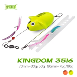 Kingdom Mouse-señuelos de pesca con mosca, 70mm, 90mm, hundimiento, flotante, de alta densidad, lanzamiento lejano, Swimbait duro Artificial