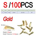 XS 100pcs Gold