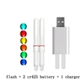 2 flash and 1 usb