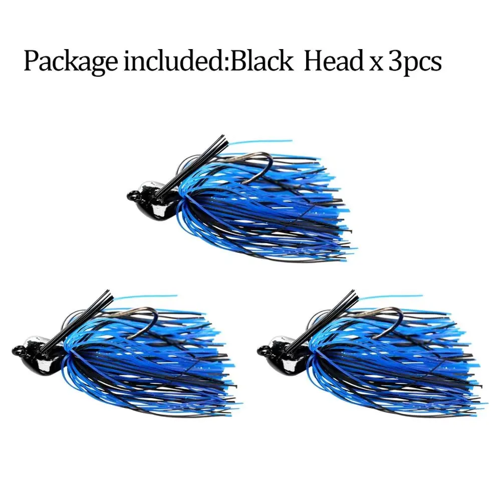 3pcs blue head