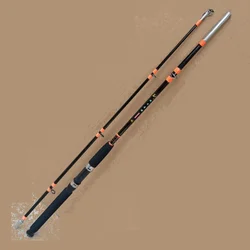 ZZ37B Black 1.2m 1.5m 10Kgs 2 Sections Maogan Glassfiber Fishing Rod Tip Diameter 3mm, 4mm or 6mm Bait 100-500g