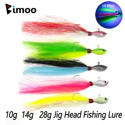 Bimoo Jig Heads Plomados 10-28g – Señuelos de pesca marina