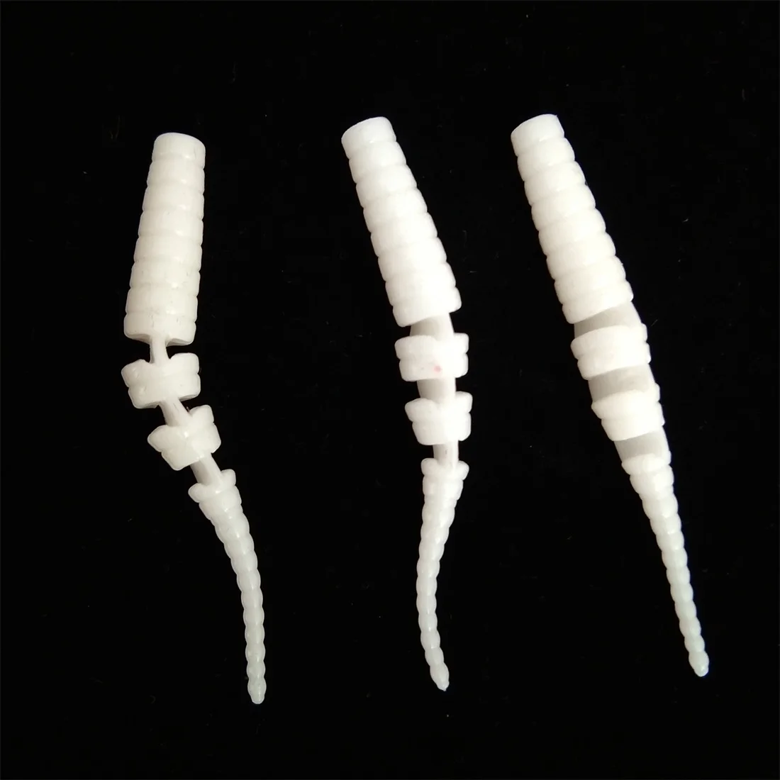 Swolfy-Señuelos de Pesca de 30 piezas, 4cm, 0,3g, cebo Artificial suave, aparejos depredadores, señuelo TPR, aparejos de Pesca baratos - imagen 2