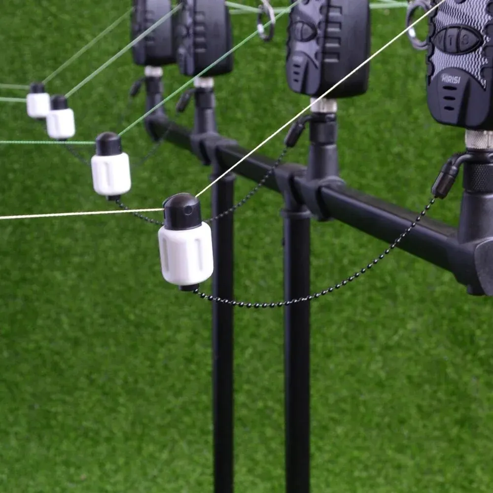 Hirisi-bobinas de pesca de carpa, indicador de caída, cadena de latón para alarmas de pesca, indicador de mordida B2029 - imagen 3