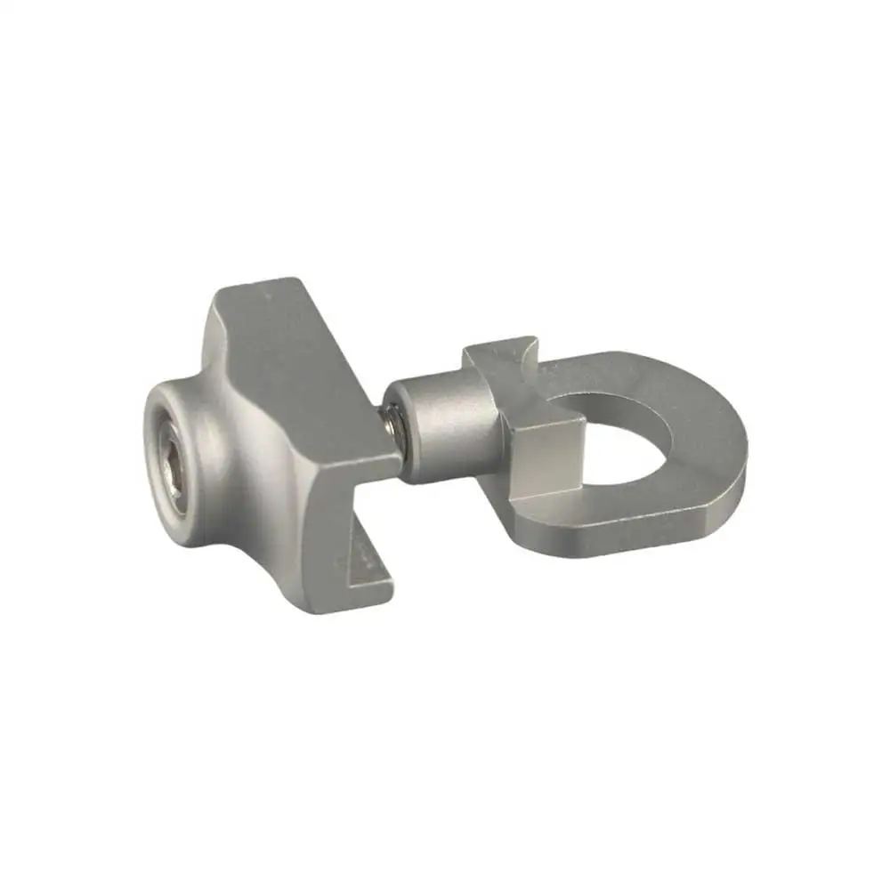 Tensor de cadena de tornillo de aleación de aluminio para bicicleta BMX Fixie, herramientas de reparación duraderas, ajustador de cadena de bicicleta