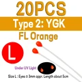 20pcs YGK L FLO