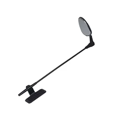 360 °   Espejo ajustable para casco de bicicleta, espejo retrovisor para casco gran angular fácil de instalar, espejo retrovisor ligero