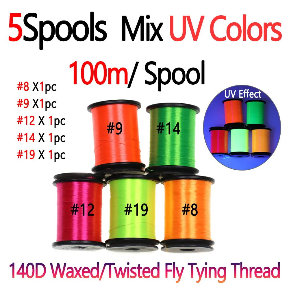 5Spool  Mix UV Color
