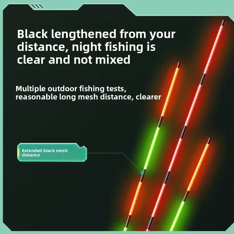 Anzuelo luminoso nocturno alta sensibilidad con función flotante - imagen 3