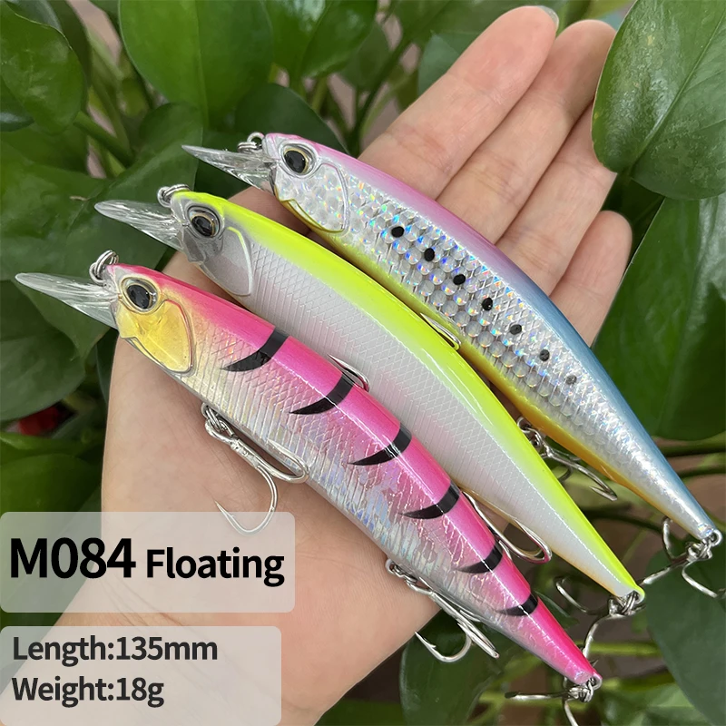 Señuelo Flotante Wobbler Minnow para Trucha y Lubina - imagen 5