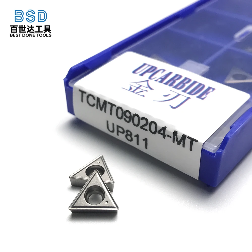 10 unids/caja TCMT090204-MT insertos cerámicos-herramientas de corte de Metal de torno CNC, hechas en China - imagen 2