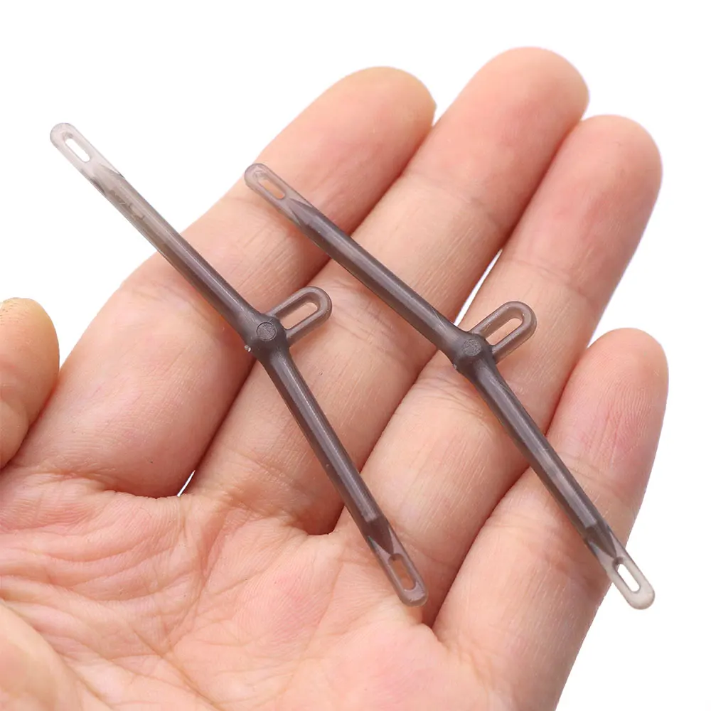 Accesorios de pesca de carpa, aparejo de pelo Leger Boom, mangas de varilla antienredos para cebo, Boilie, anzuelo de pesca, aparejos alineadores de línea, 10 Uds. - imagen 5